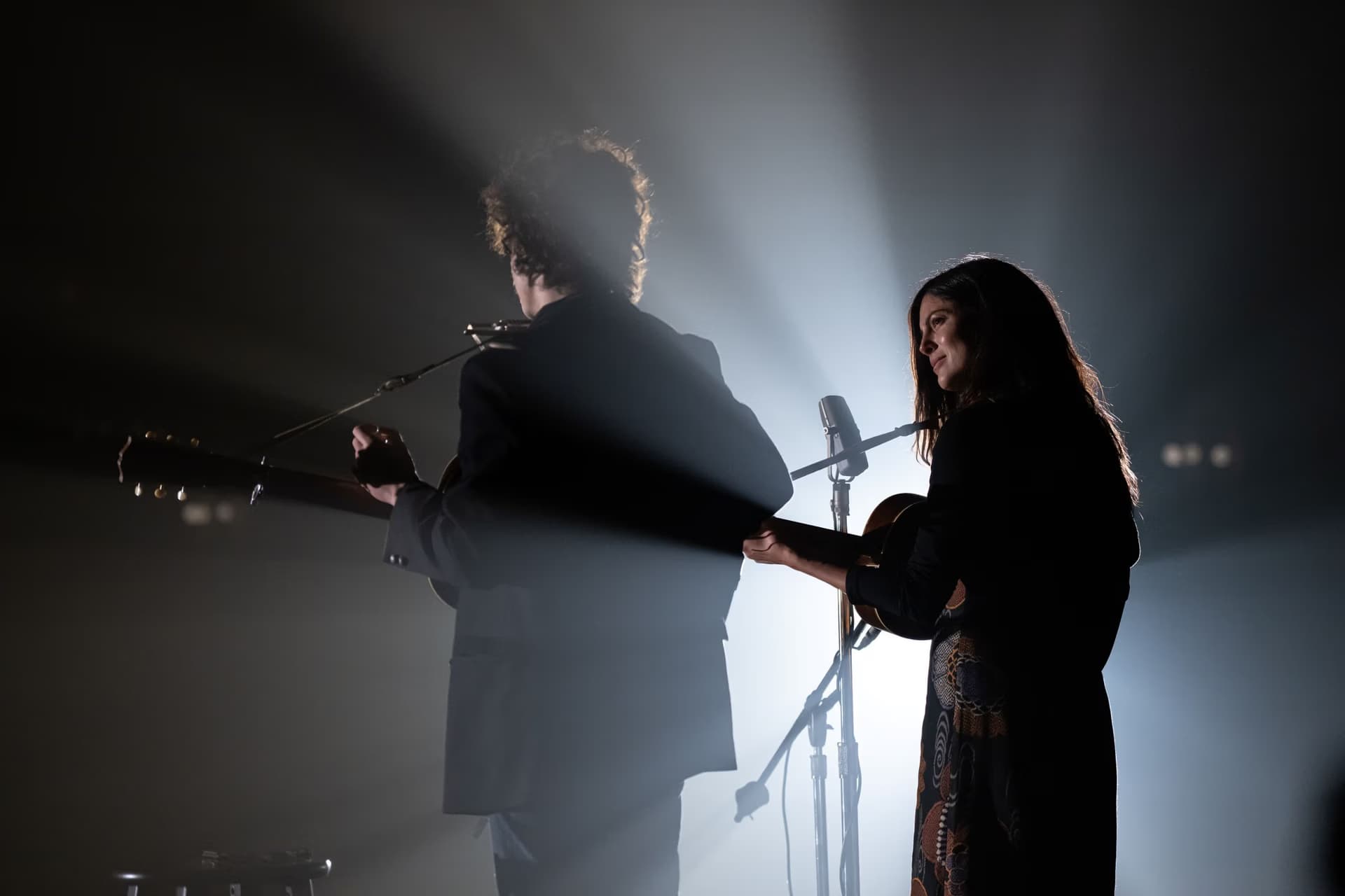 Bob Dylan mit Joan Baez