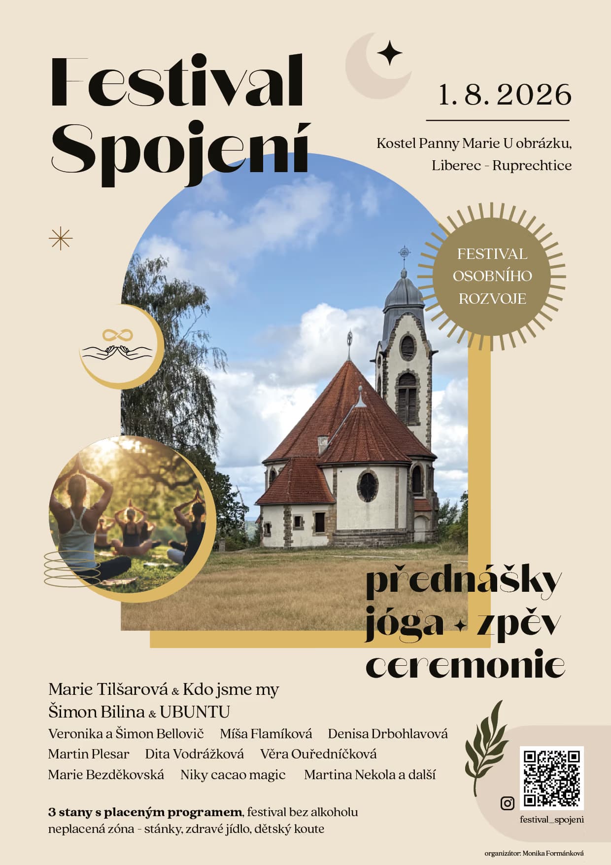 Festival spojeni plakat doplneny