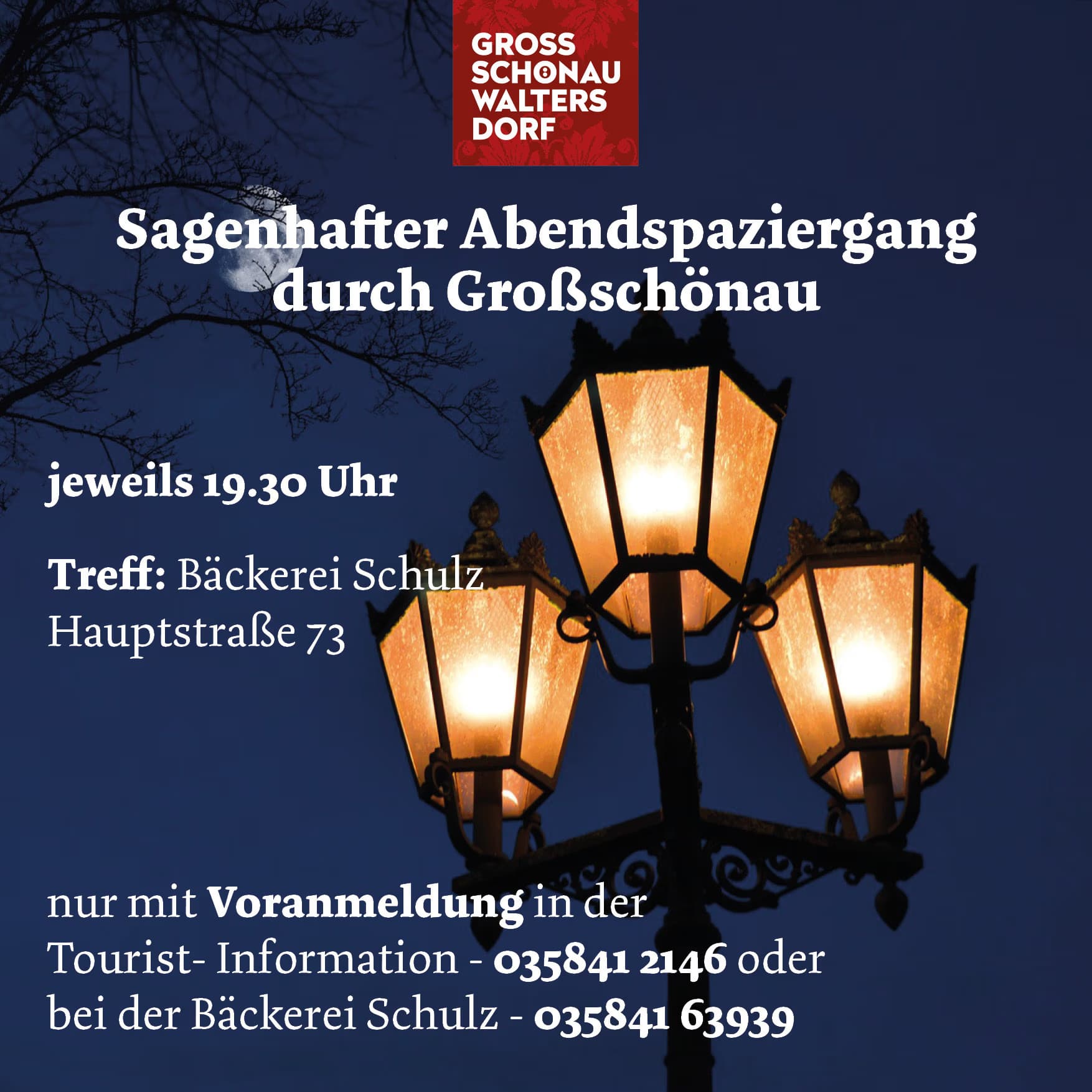 Sagenhafter Abendspaziergang 2025 quadrat