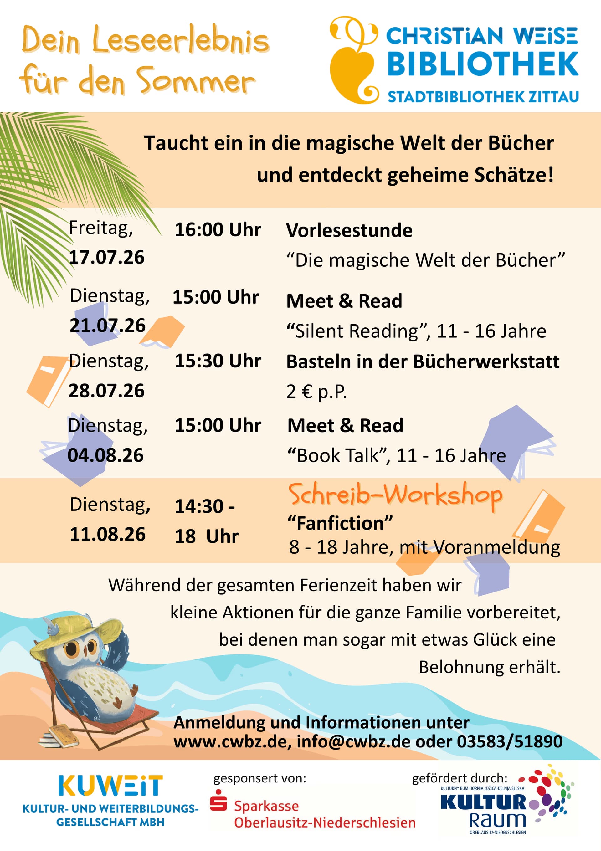 Sommerferienprogramm Zittau2026 web