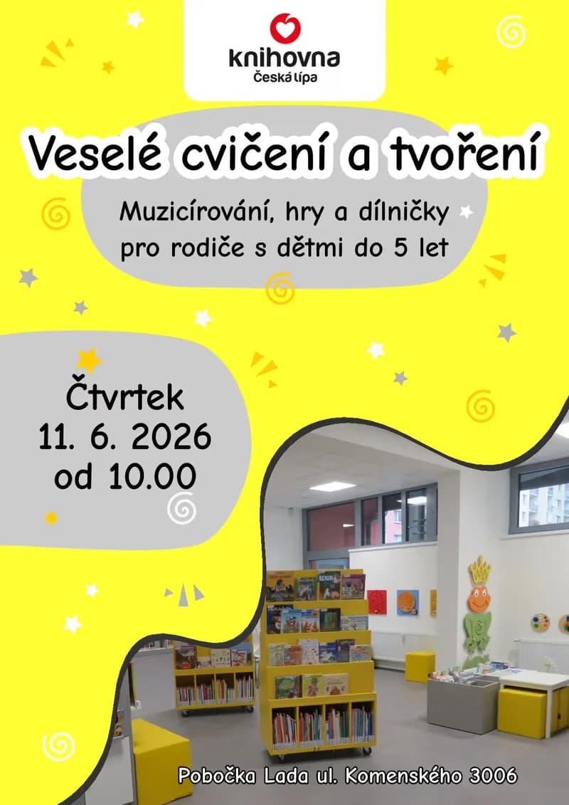 Municipal Library Česká Lípa - Happy exercises and creation