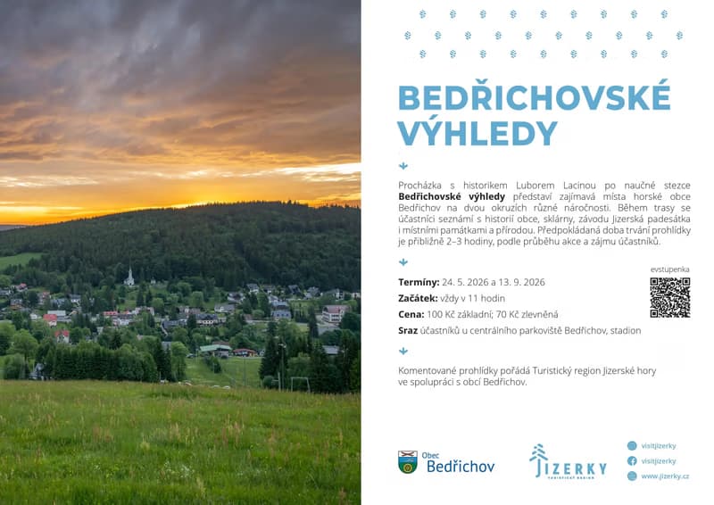 Bedřichov views - guided walk