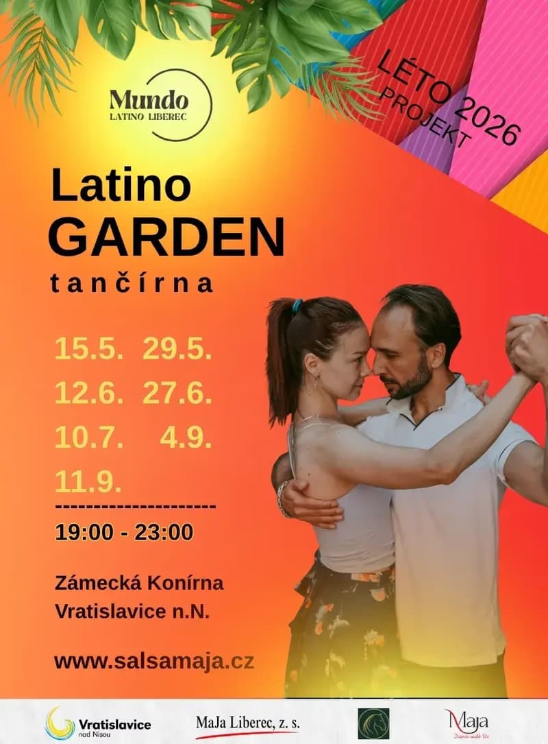 Latino garden dance hall