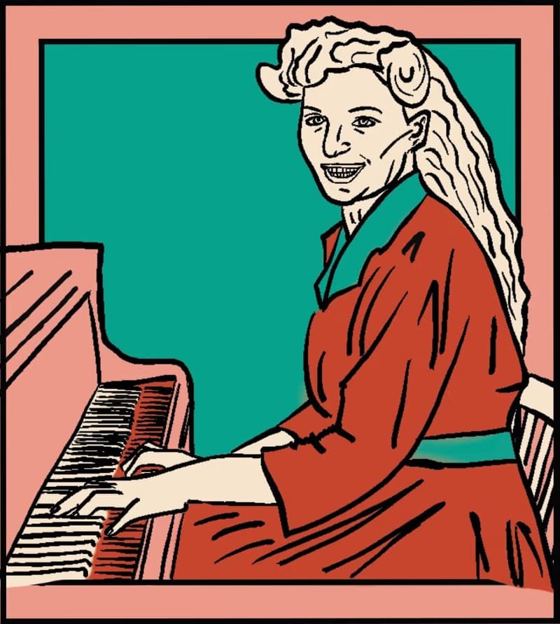 The jazz pianist (D)