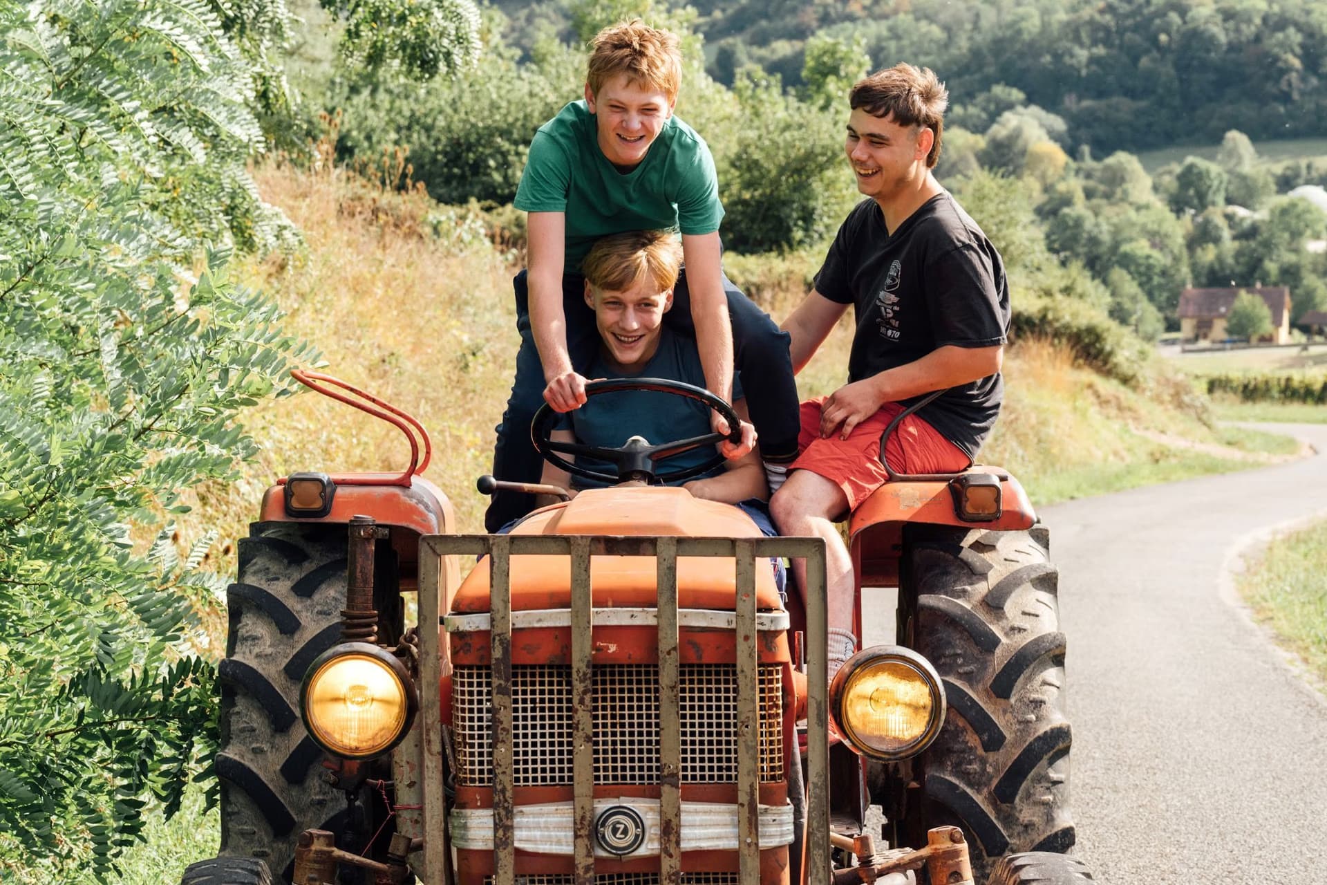 Koenige des sommers Traktor